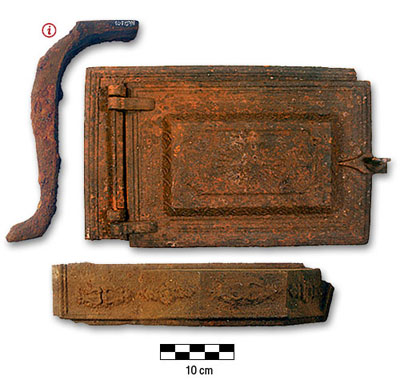 Photograph of household articles from Egan farm