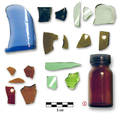 Photographie : verre de couleur (La ferme Lafleur)