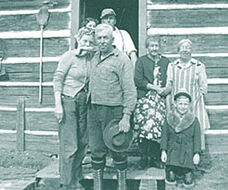 Photograh of the Lafleur family