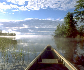 Canoeing on the Little Bonnechere River