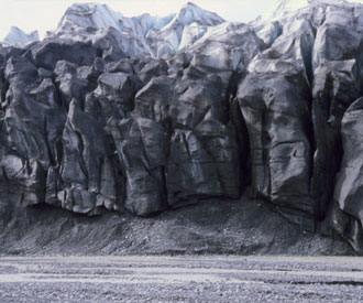 Photograph of glacier