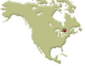 map of north america